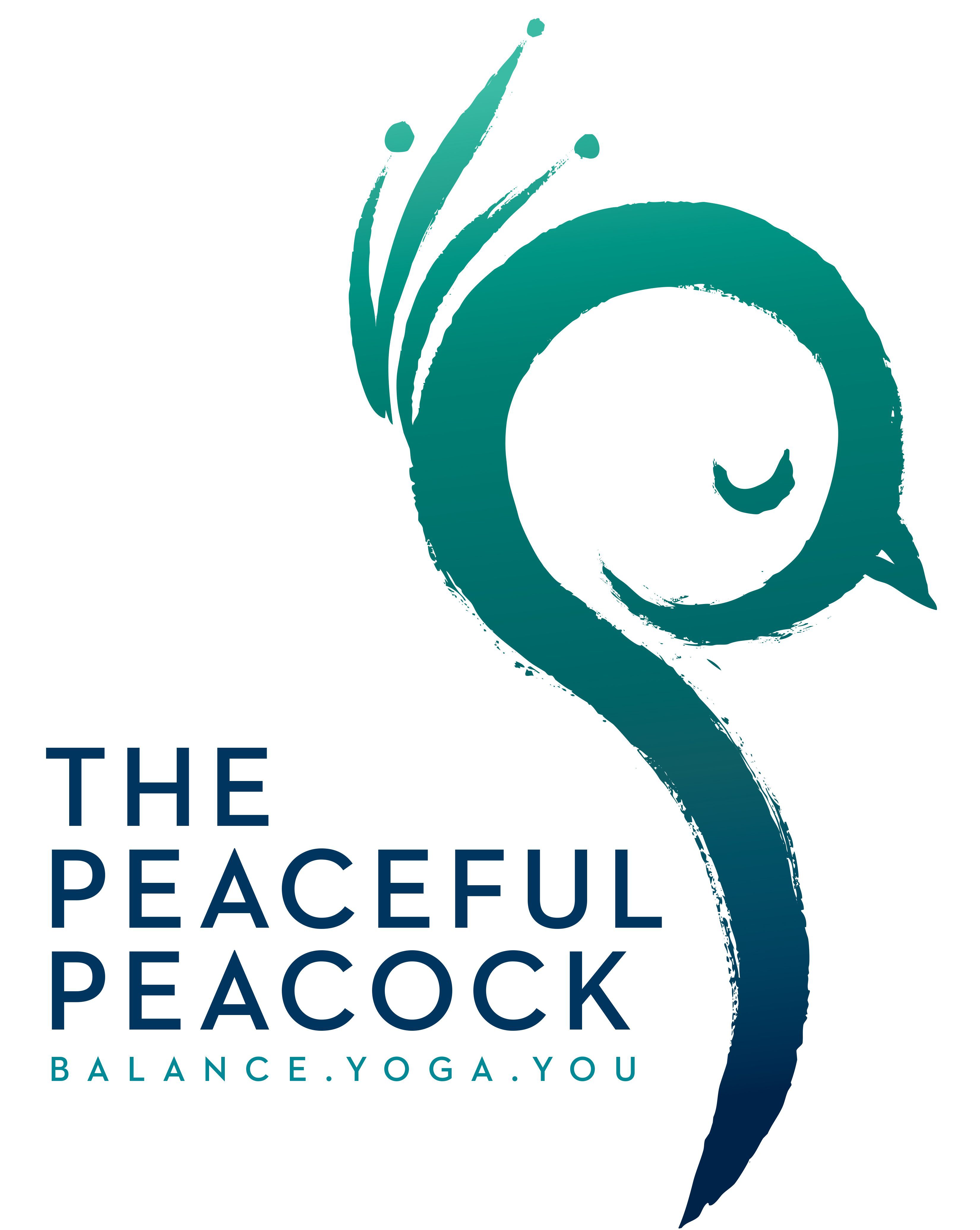 The Peaceful Peacock. Balance. Yoga. You.